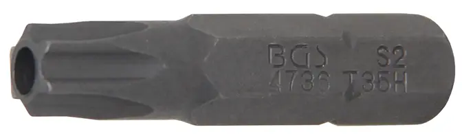 Bit pohon vnější šestihran 6,3 mm (1/4") T-profil (BGS104736)