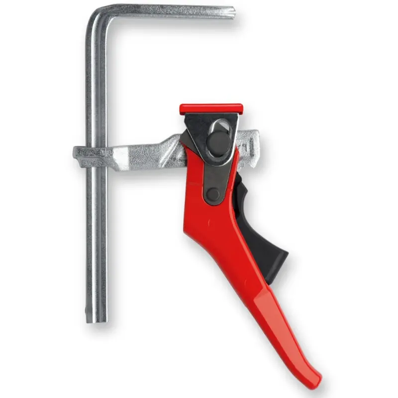 Ocelová páková stolní svěrka Bessey GTR16S6H (160/60 mm) pro vodící lišty (BES GTR16S6H)