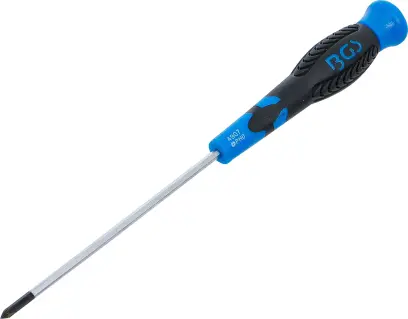 BGS 4907 Krížový skrutkovač PH0 x 100 mm, unášací 4hran 1/4" v rukoväti (BGS104907)