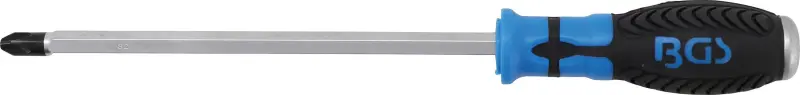 BGS 4912 Krížový skrutkovač PH4 x 200 mm, unášací 4hran 1/4" v rukoväti (BGS104912)