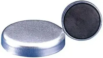 Okrúhly plochý magnet 16 x 4,5 mm Format typ 3976 k nalepovaniu (EDE39760016)