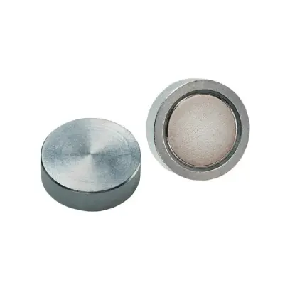 Okrúhly plochý magnet 10 x 4,5 mm Format typ 3976 k nalepovaniu (EDE39760060)