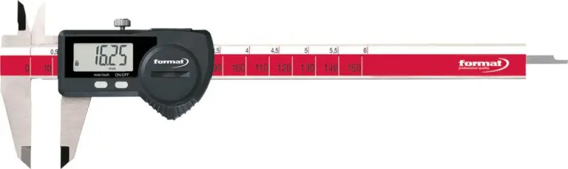 Posuvné měřítko digitální funkce DATA Variable + d atové rozhraní 150mm FORM AT