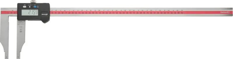 Dílenské posuvné měřítko digitální bez měřicích hr otů 500mm FORMAT