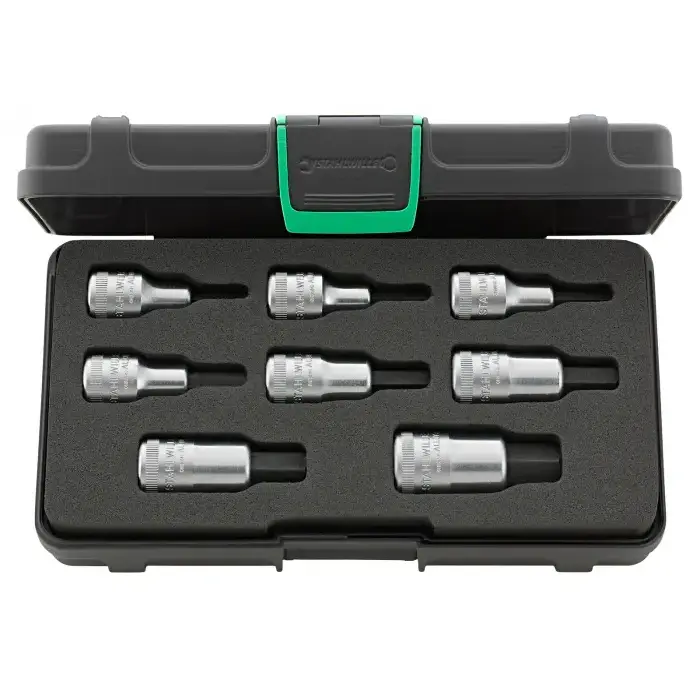 Nástrčné hlavice 1/2" 5 ÷ 17 mm Stahlwille 91331216 (Sada 8 dielov) (STAHL91331216)