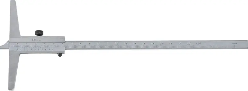 Posuvný hloubkoměr rovný 500 mm FORMAT