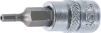 BGS 5156-2-5 Hlavica zástrčná 1/4" 6hrán 2,5 mm s vŕtaním (BGS105156-2-5)