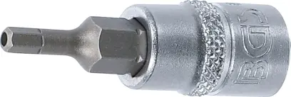 BGS 5156-3 Hlavica zástrčná 1/4" 6hran 3 mm s vŕtaním (BGS105156-3)