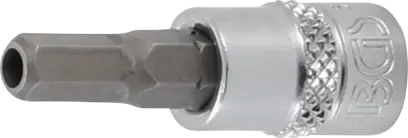 Zástrčná hlavice 1/4" inbus 5 mm BGS105156-5 s vrtáním (BGS105156-5)