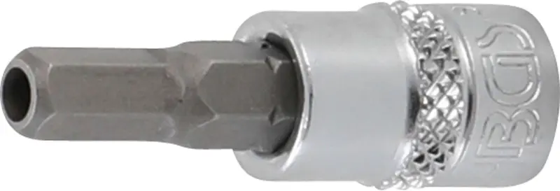 BGS 5156-5-5 Hlavica zástrčná 1/4" 6hran 5,5 mm s vŕtaním (BGS105156-5-5)