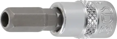 BGS 5156-7 Hlavica zástrčná 1/4" 6hran 7 mm s vŕtaním (BGS105156-7)