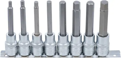BGS 5176 Zástrčné hlavice 1/2" šesťhran 5 ÷ 13 mm (Sada 8 dielov) (BGS105176)