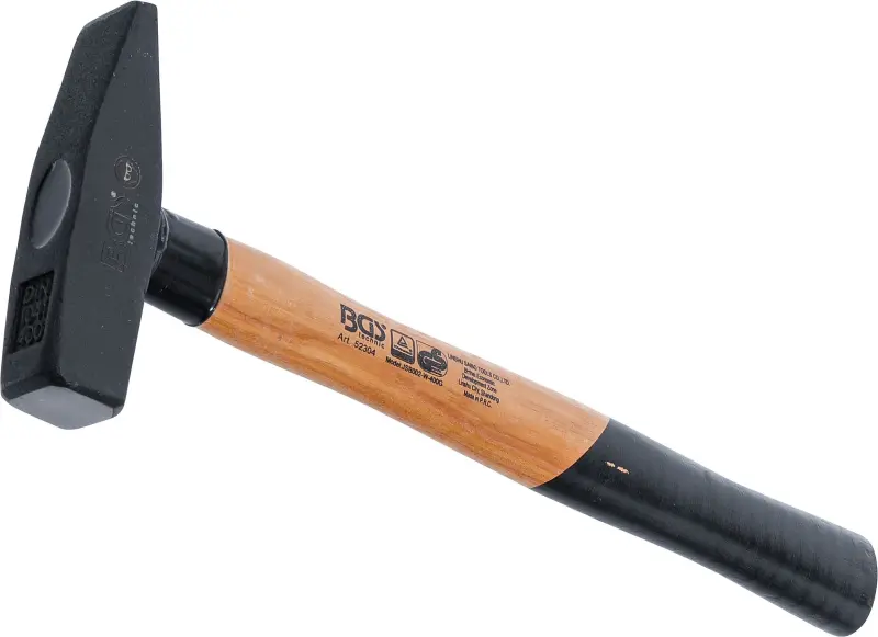 BGS 52304 Zámočnícke kladivo 400 g drevená (hickory) rukoväť, TÜV-GS (BGS1052304)