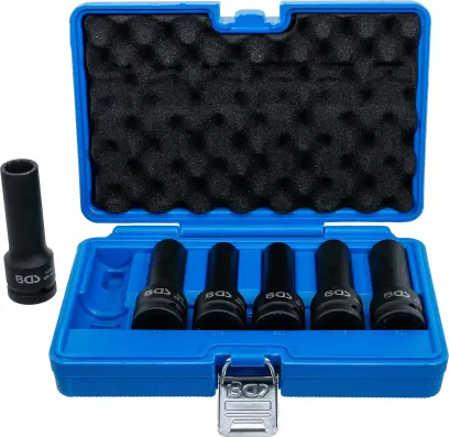 BGS 5250 Nástrčné hlavice 3/4" úderové. Kombinácia E - Profil a 12hranné. Sada 6 dielov (BGS105250)