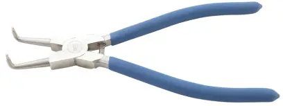 Kleště na rozpěrné kroužky zahnuté pro vnitřní rozpěrné kroužky 250 mm (BGS100652-4)