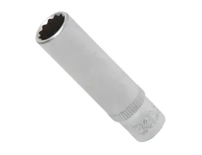 Nástrčná hlavica 1/4" dvanásťhranná 9 mm BGS1010709, predĺžená (BGS1010709)