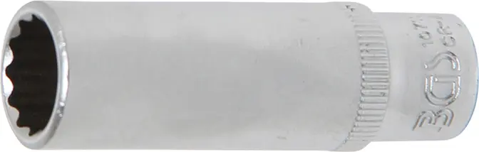 Nástrčná hlavice 1/4" dvanáctihranná 11 mm BGS1010711, prodloužená (BGS1010711)