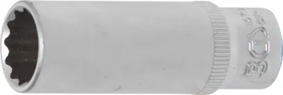 Nástrčná hlavice 1/4" dvanáctihranná 12 mm BGS1010712, prodloužená (BGS1010712)