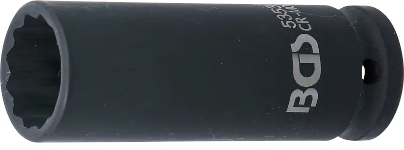 Nástrčná hlavice 1/2" 21 mm BGS105353, prodloužená, tvrzená, 12hranná (BGS105353)