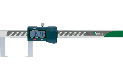 Digitálne posuvné meradlo 150 mm na meranie drážok pre Segerove krúžky Fortis 7441860150 (EDE41860150)