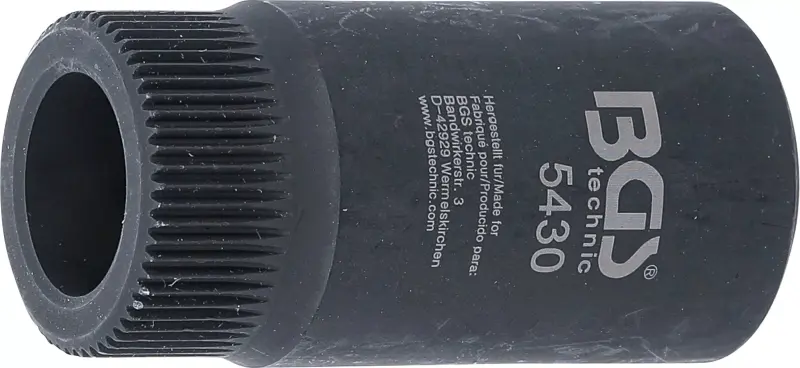 Zástrčná hlavice 1/2" pro demontáž předkomor injektorů BGS105430 Pro vozy Mercedes-Benz CDI (BGS105430)