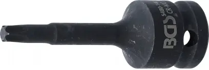 Zástrčná hlavice 1/2" T-profil T40 x 75 mm BGS105480-T40, tvrzená (BGS105480-T40)