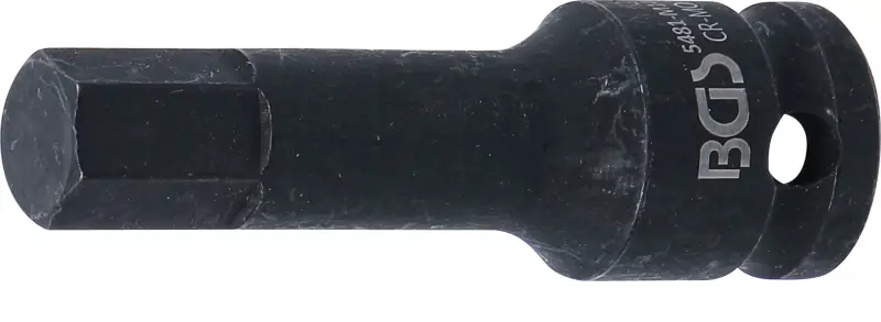 Zástrčná hlavice 1/2" inbus 14 x 75 mm BGS105481-M14, tvrzená Cr-Mo (BGS105481-M14)