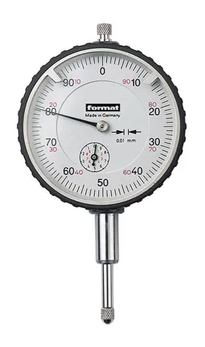 Format 42070010 Presný úchylkomer pr. 58 mm s ochranou proti nárazu (EDE42070010)