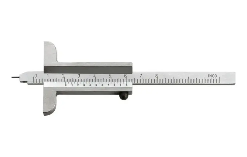 Hĺbkomer Fortis 300 mm s meracím kolíkom (0,02 mm) (EDE42090300)