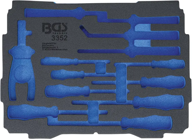 Penová vložka pre BGS BOXSYS1 & 2 | prázdna | pre (BGS103352-1)