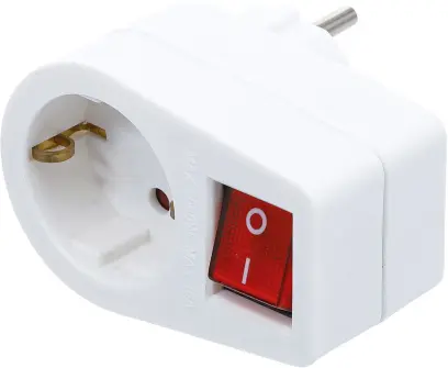 Adaptér do zásuvky | so spínačom (BGS103376)