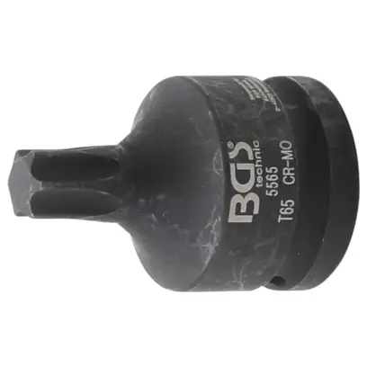 Zástrčná hlavica 3/4" T-profil (pre Torx) T65 BGS105565, tvrdená (BGS105565)