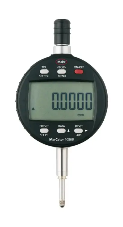 Digitálny úchylkomer MarCator 0,0005/100 mm s ukazovateľom tolerancie Mahr 4337623 (EDE42460060)