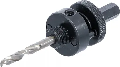 Upínací držák pro vykružovací pily | se středicím vrtákem (BGS1050399)