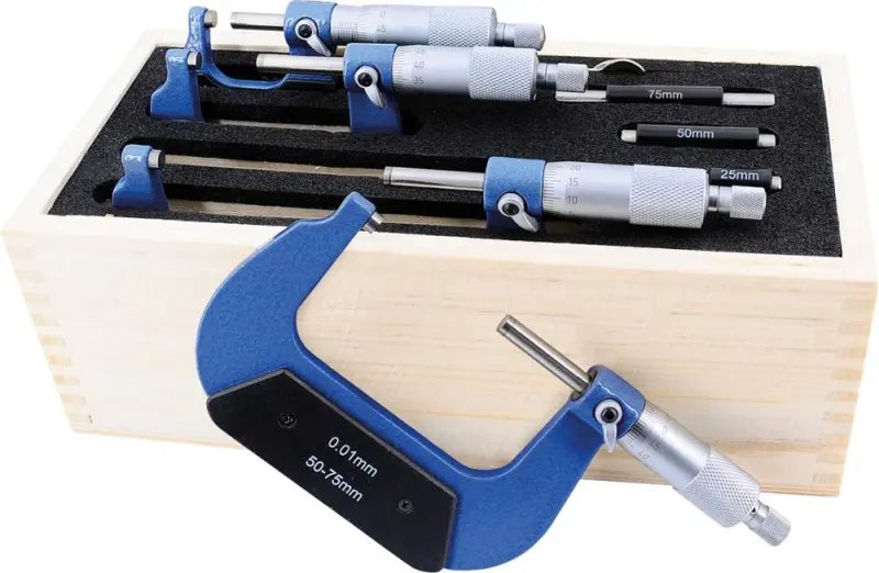 Sada mikrometry 0-100mm F ORMAT