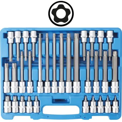Sada nástrčných hlavic | 12,5 mm (1/2") | TPS-prof (BGS105191)