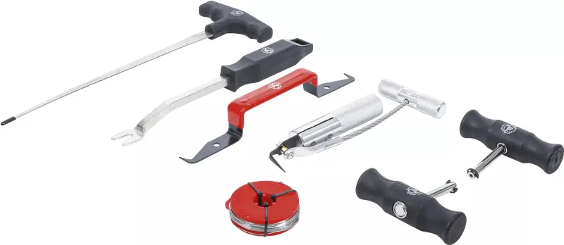 Přípravky Kraftmann pro demontáž čelních autoskel BGS1060300 Sada 7 dílů (BGS1060300)