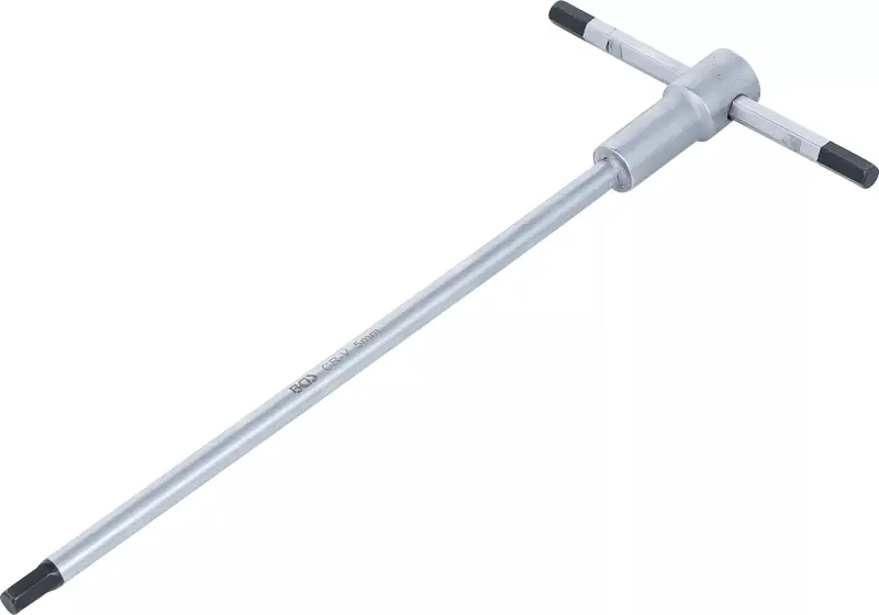 Zástrčný klíč 6hran 5 mm s posuvnou T-rukojetí BGS106086 (BGS106086)