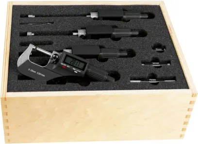 Sada mikrometry 0-100mm F ORTIS