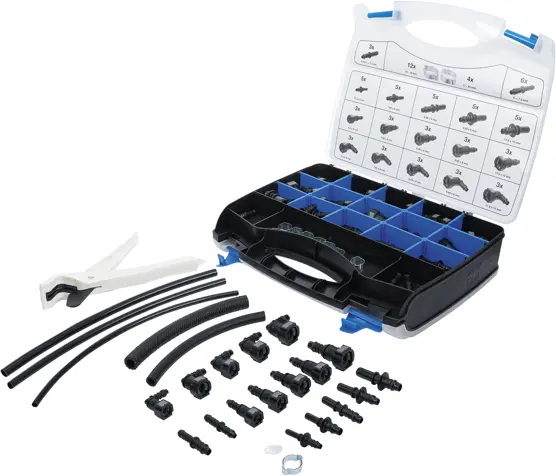 Sada plastových trubek a spojek | 95dílná (BGS106776)