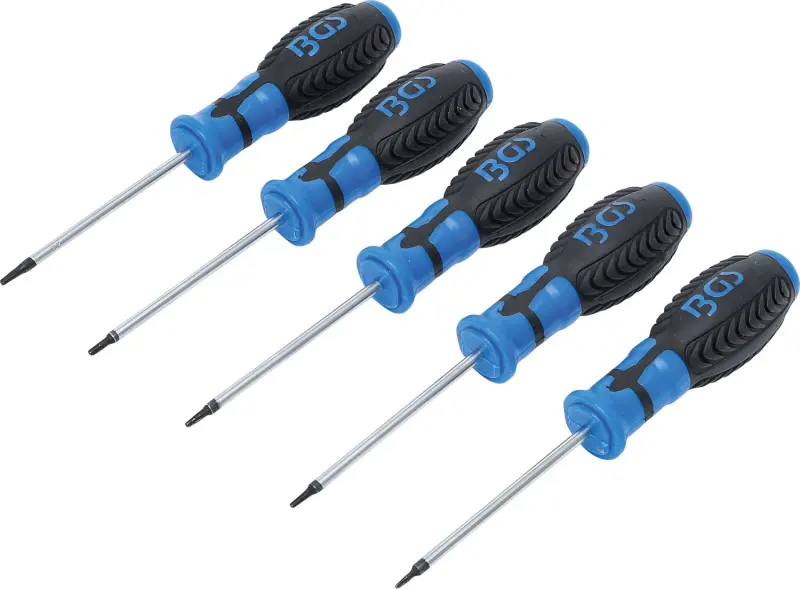 Súprava skrutkovačov T-profil (pre Torx) s otvorom T6 - T10 5dielna