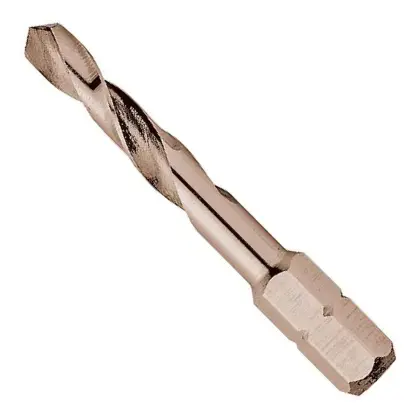 Bit 1/4" so špirálovým HSS vrtákom do kovu pr. 8 mm, vybrusovaný, DIN 3126, Format 10380800 (EDE10380800)