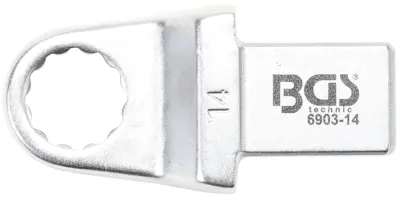Nástrčný očkový klíč | 14 mm | upnutí 14 x 18 mm (BGS106903-14)