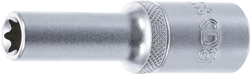 Nástrčná hlavice 1/2" E-Profil E12 BGS106442, prodloužená (BGS106442)