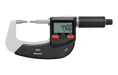 Digitálny mikrometer so skrátenou meracou plochou, 40EWRi-B 0-25mm M (EDE43290025)