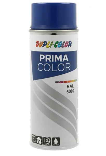 Lesklá barva ve spreji 400 ml Dupli-Color Prima RAL 5002 - Ultramarínově modrá (OZ788833)