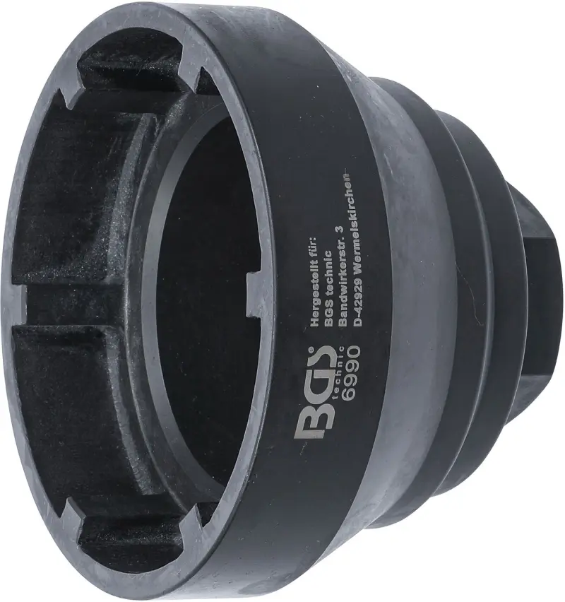 Kľúč na matice so zárezmi vnútorný čap pre MAN 133 - 145 mm