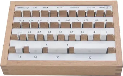 Sada kalibry keramika 32 ks. DIN EN ISO 365/1 FORM AT