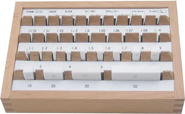 Sada kalibry keramika 47 ks. DIN EN ISO 365/1 FORM AT
