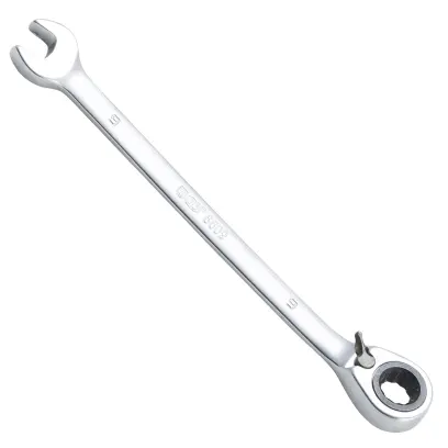 Kombinovaný kľúč 9 mm s račňou BGS106609, prepínateľný (BGS106609)
